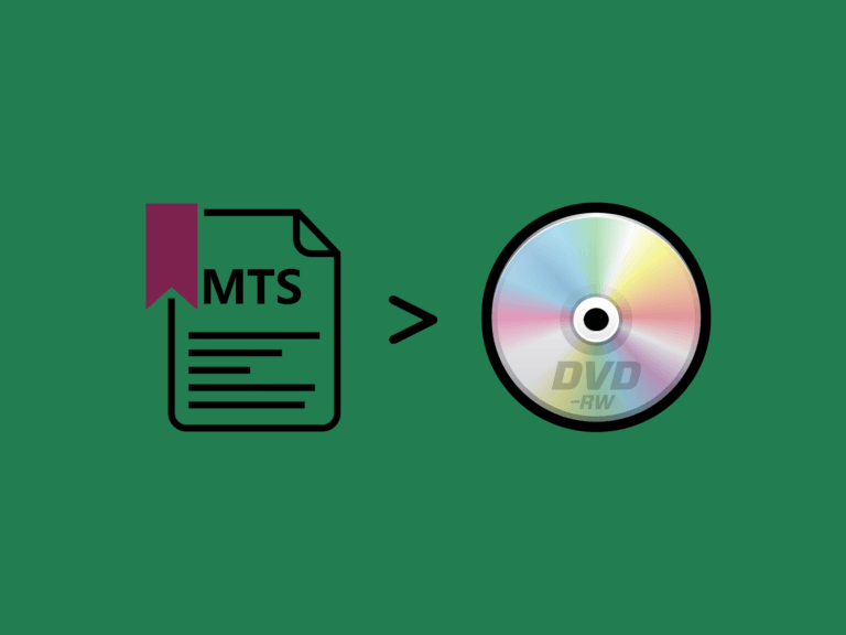 MTS動画をDVDに書き込む方法