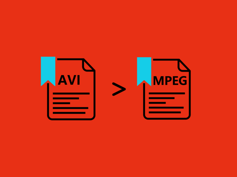 AVIをMPEGに変換する