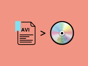 AVI動画をDVDに書き込む方法