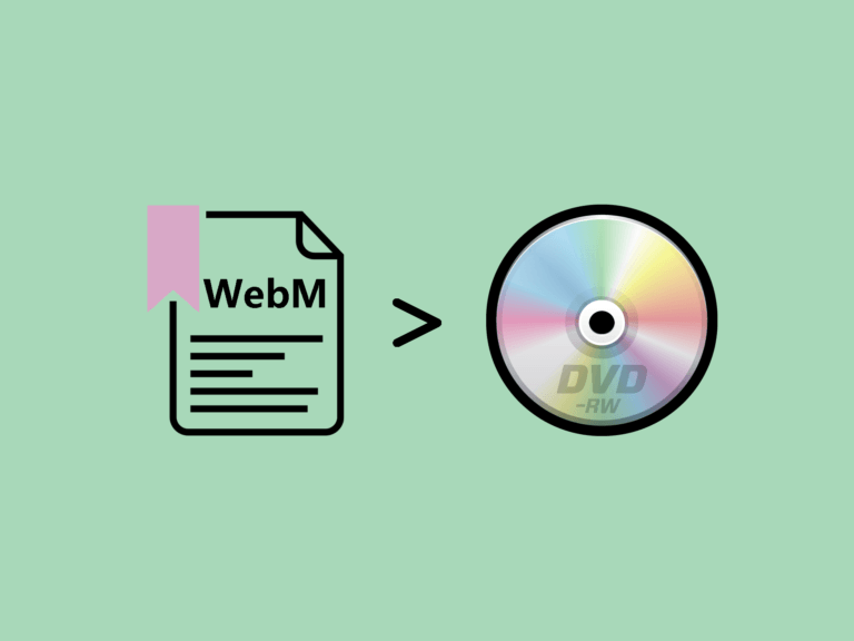 WebMファイルをDVDに書き込む方法